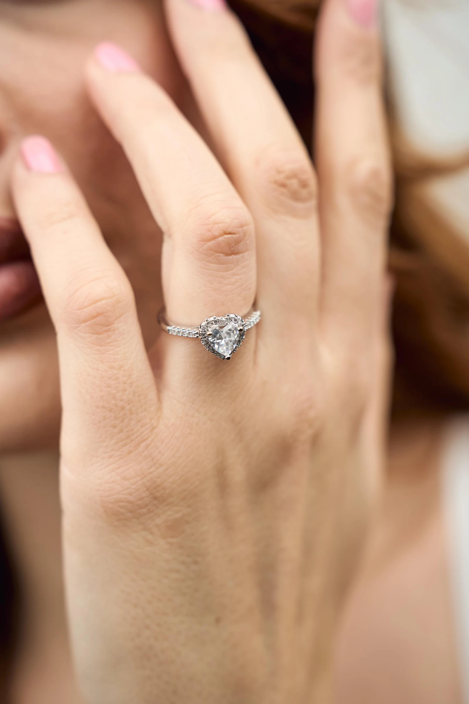 Anello Cuore Solitario