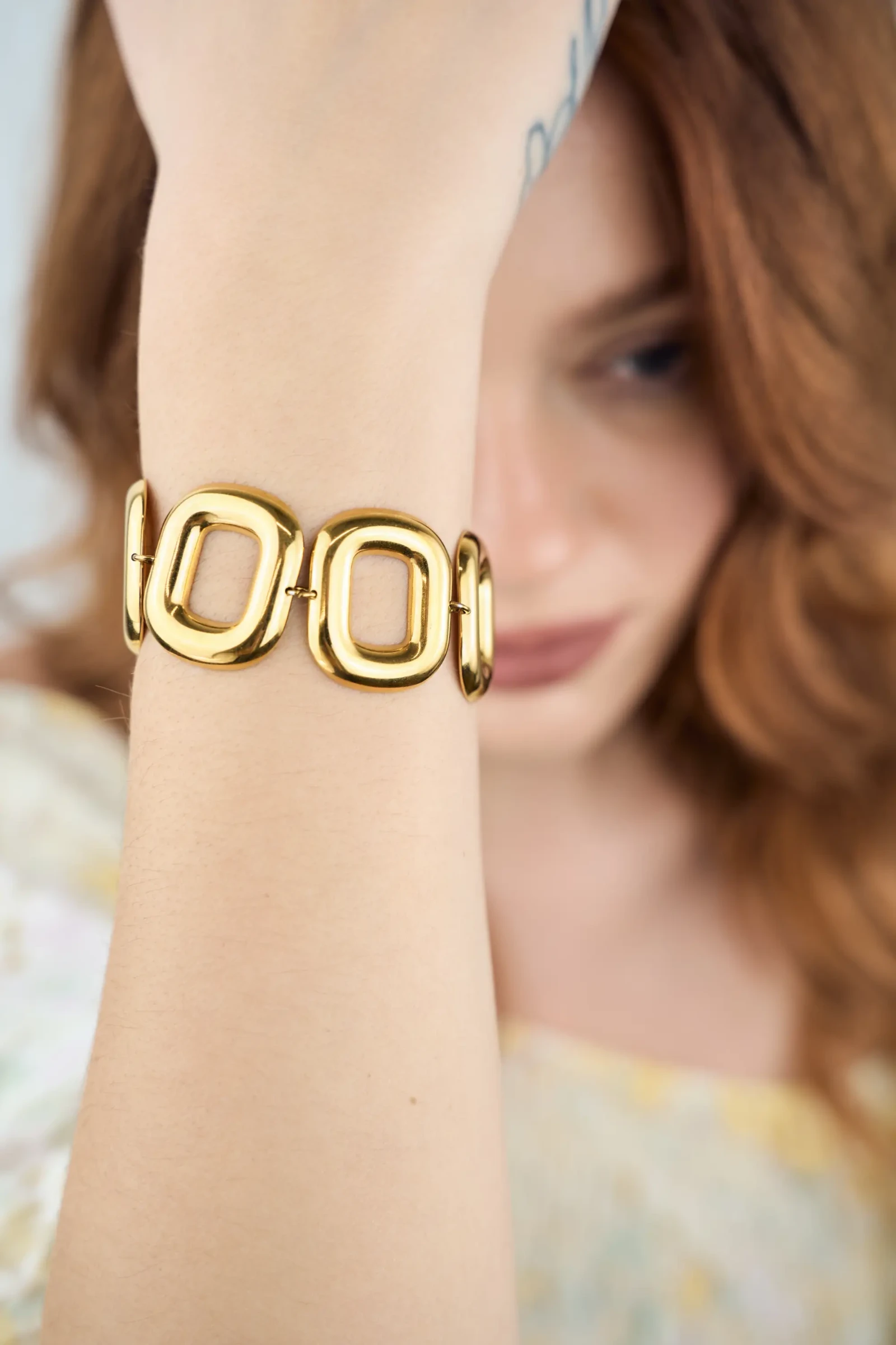 BRACCIALE GEOMETRIE D’ORO