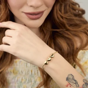 Bracciale Triplo Cuore