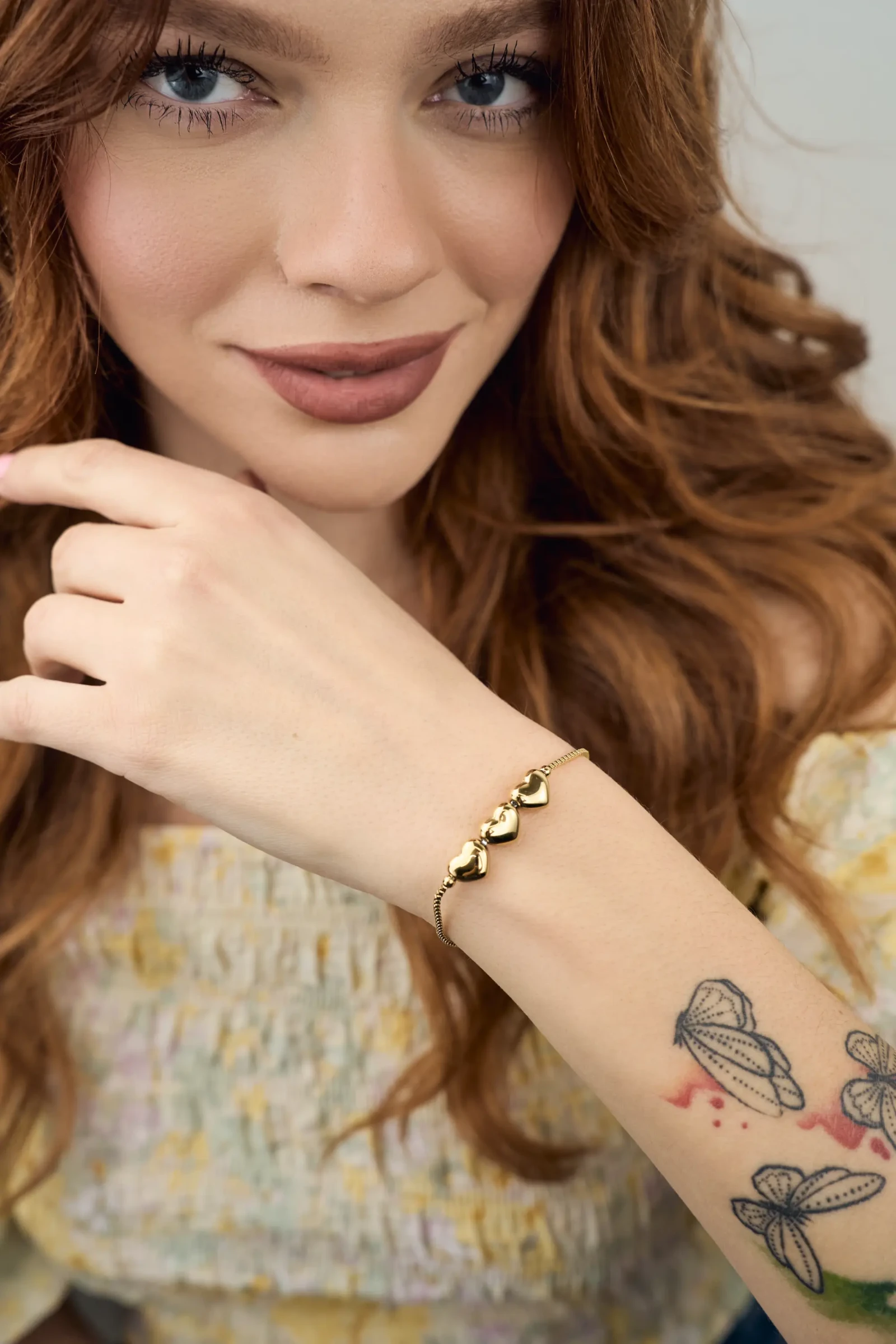 Bracciale Triplo Cuore