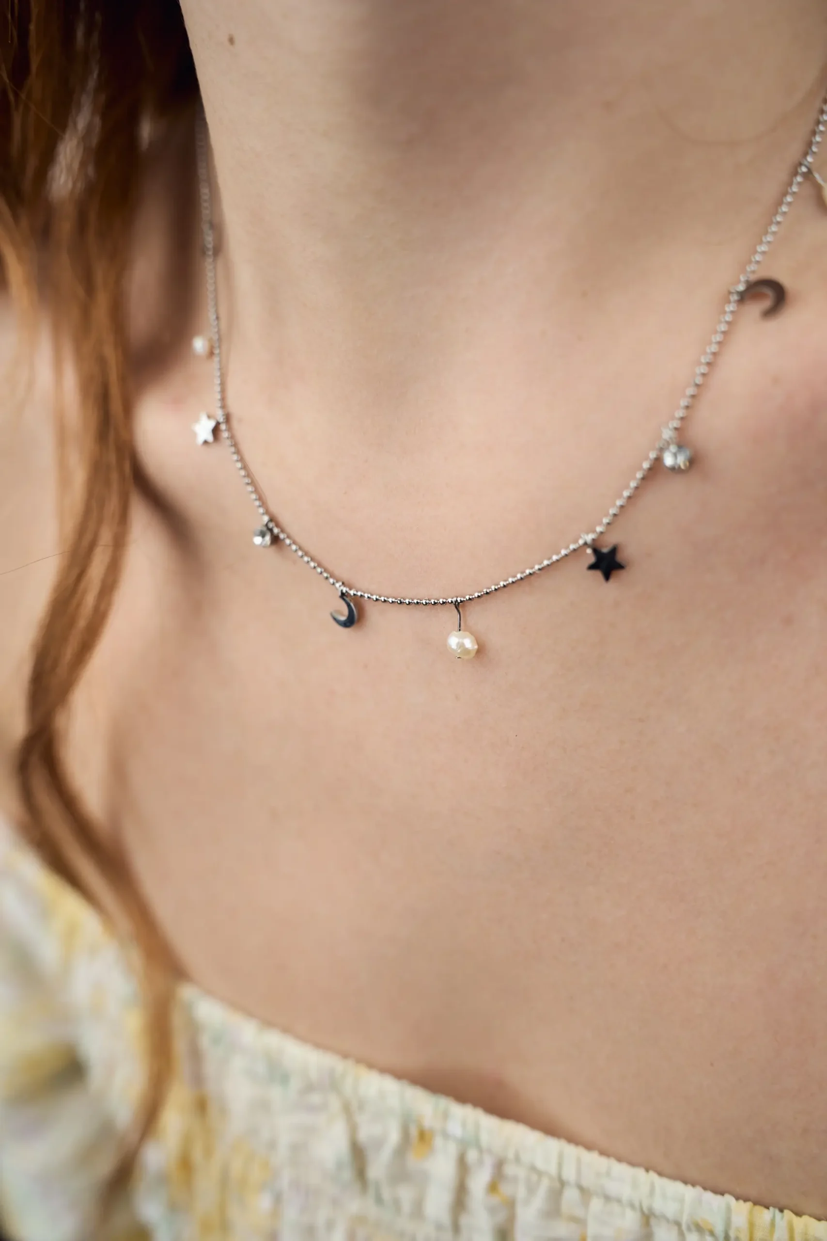 Collana Cosmic Glow Silver