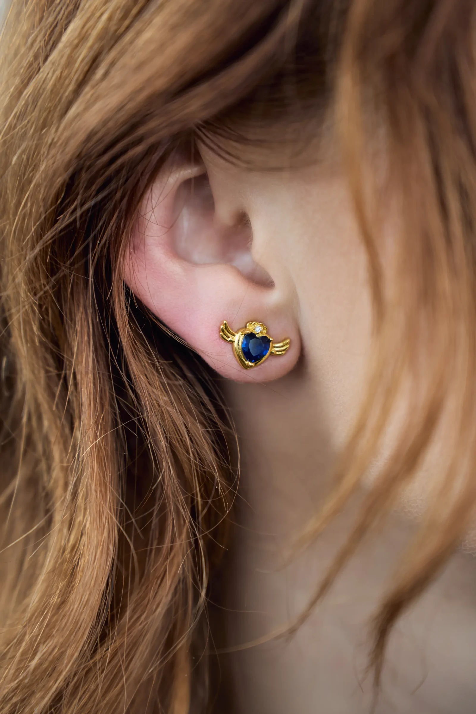 Orecchini Cuori Volanti