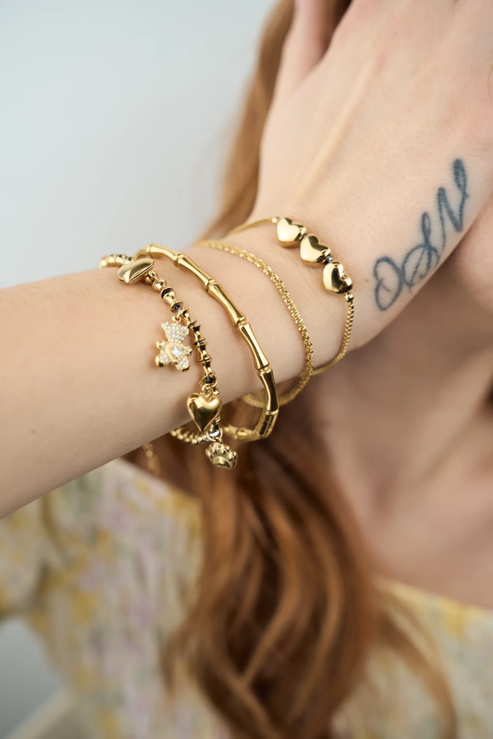 Bracciale Triplo Cuore