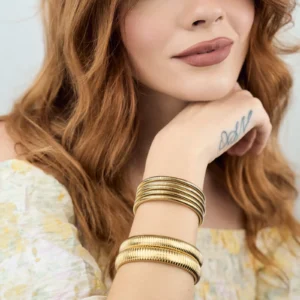 Bracciale Big Molla E Bracciale Snake Molla Multigiro