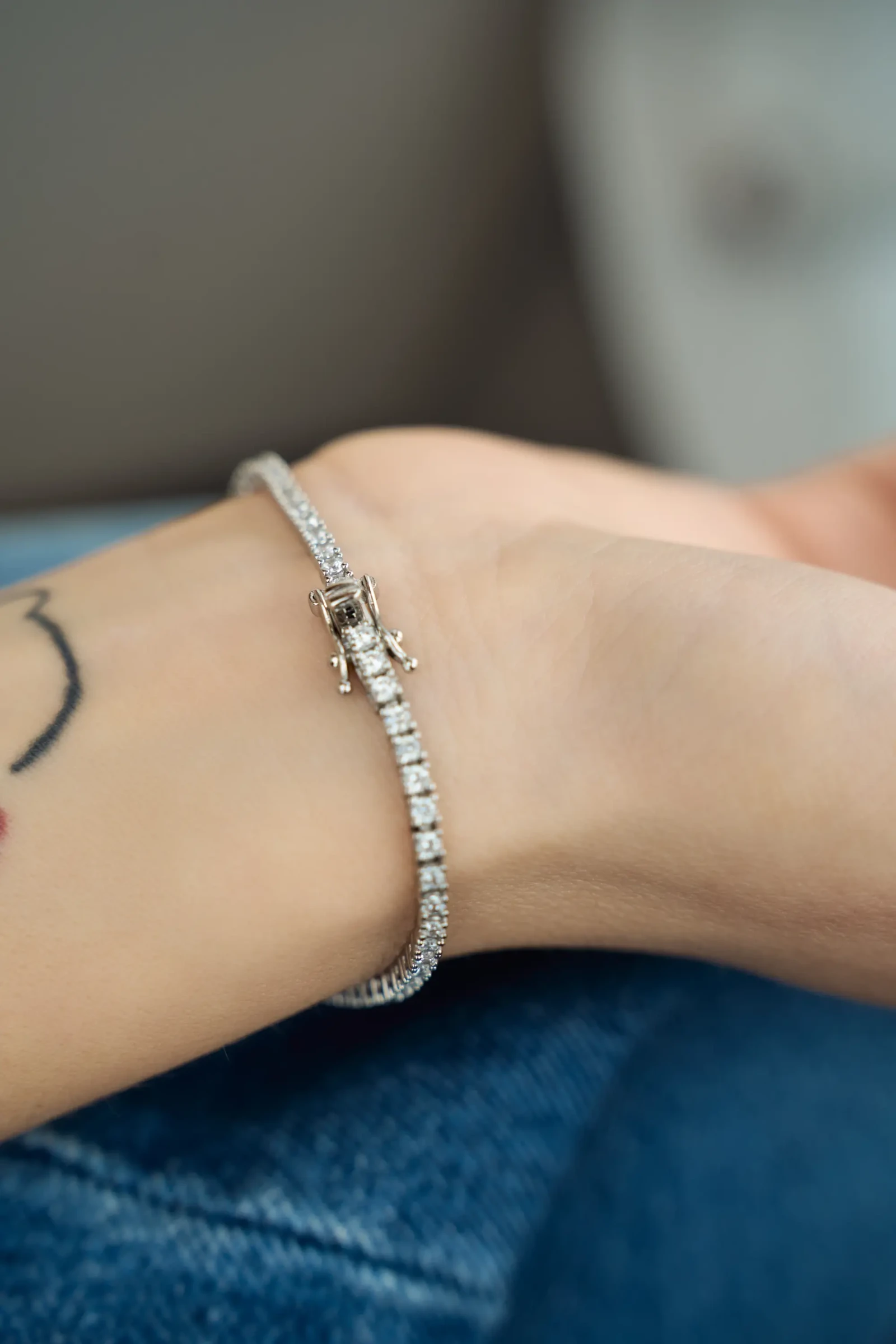 Bracciali Tennis In Argento 925 – Big E Small