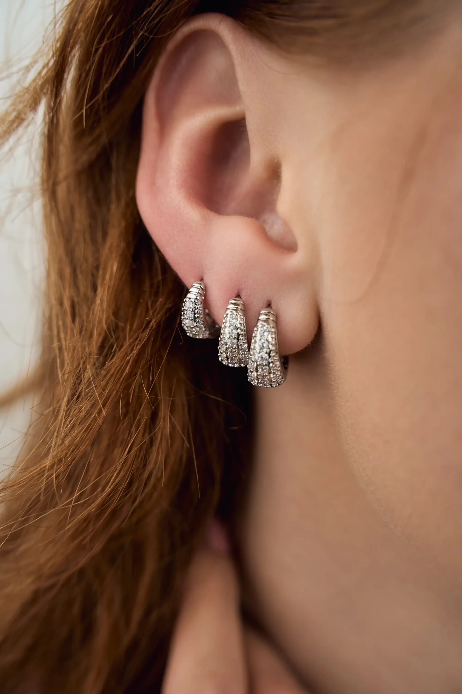 Cerchietti Silver Luxury Circle