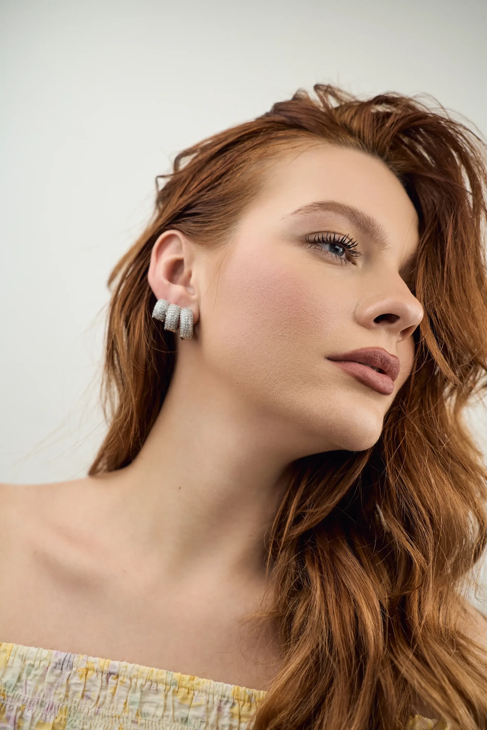 Orecchini Cerchietti Rete Di Luce