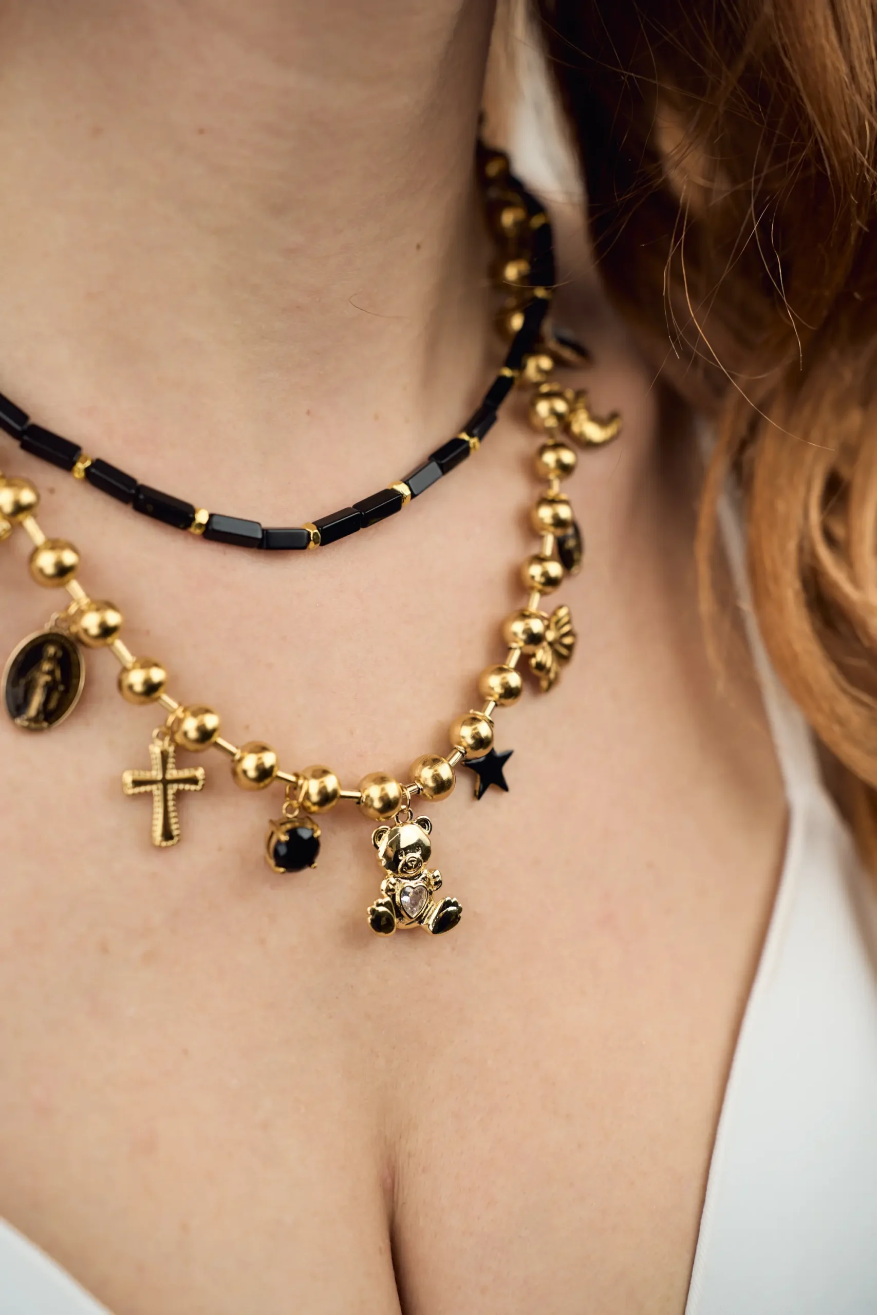 Collana Linea Bubble Modello Black