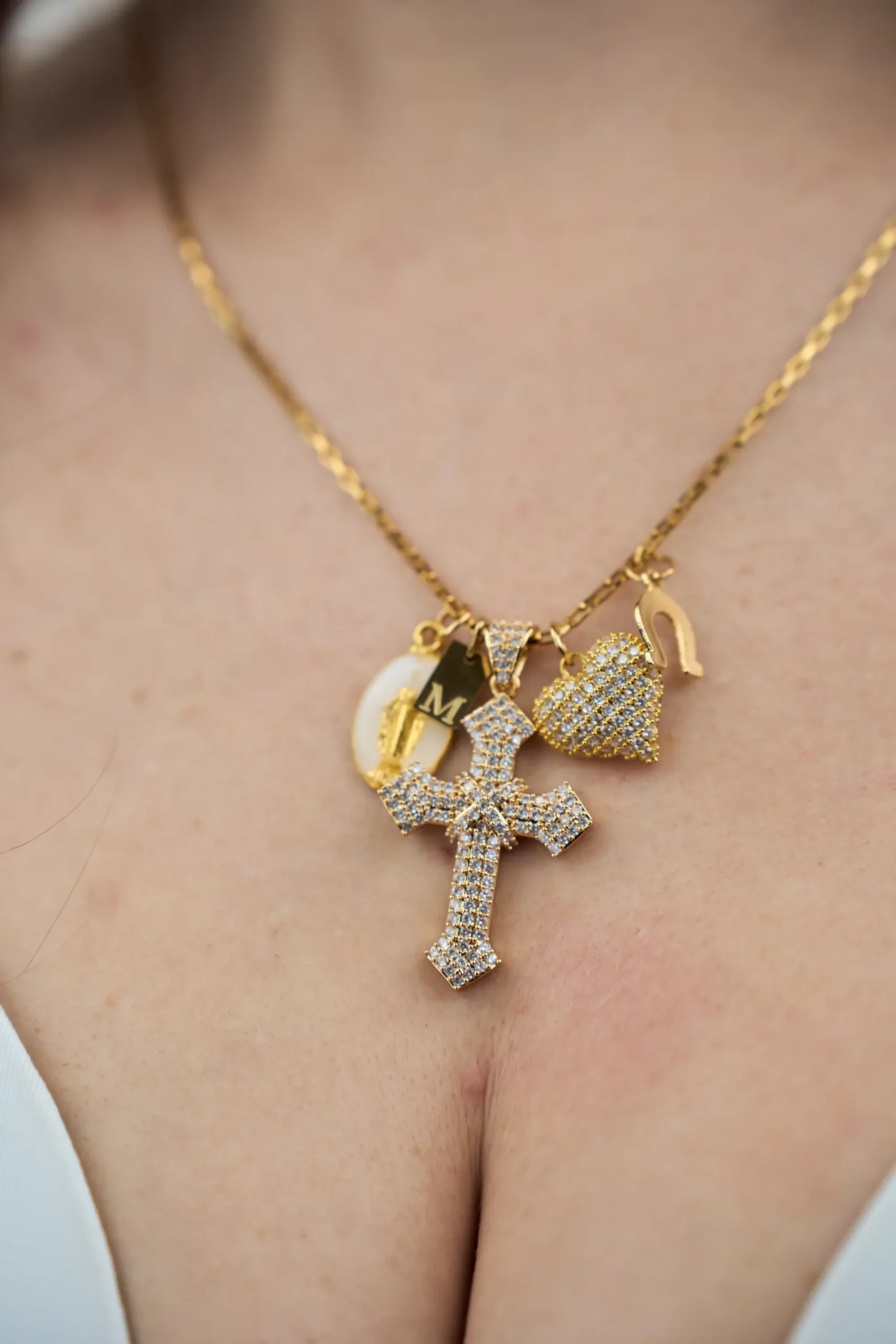 Collana Multiciondolo Sacra