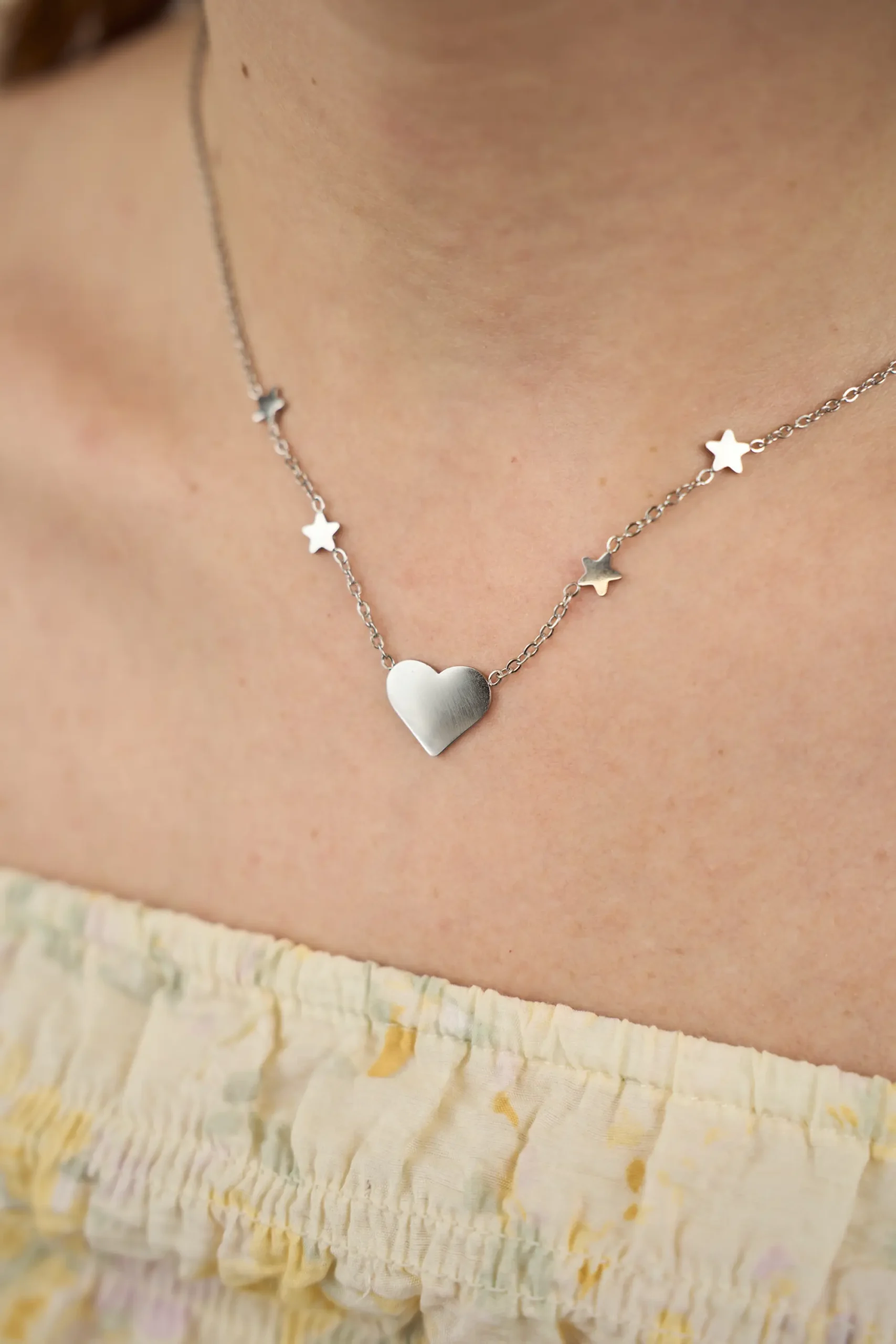 Collana Cuore Stellato