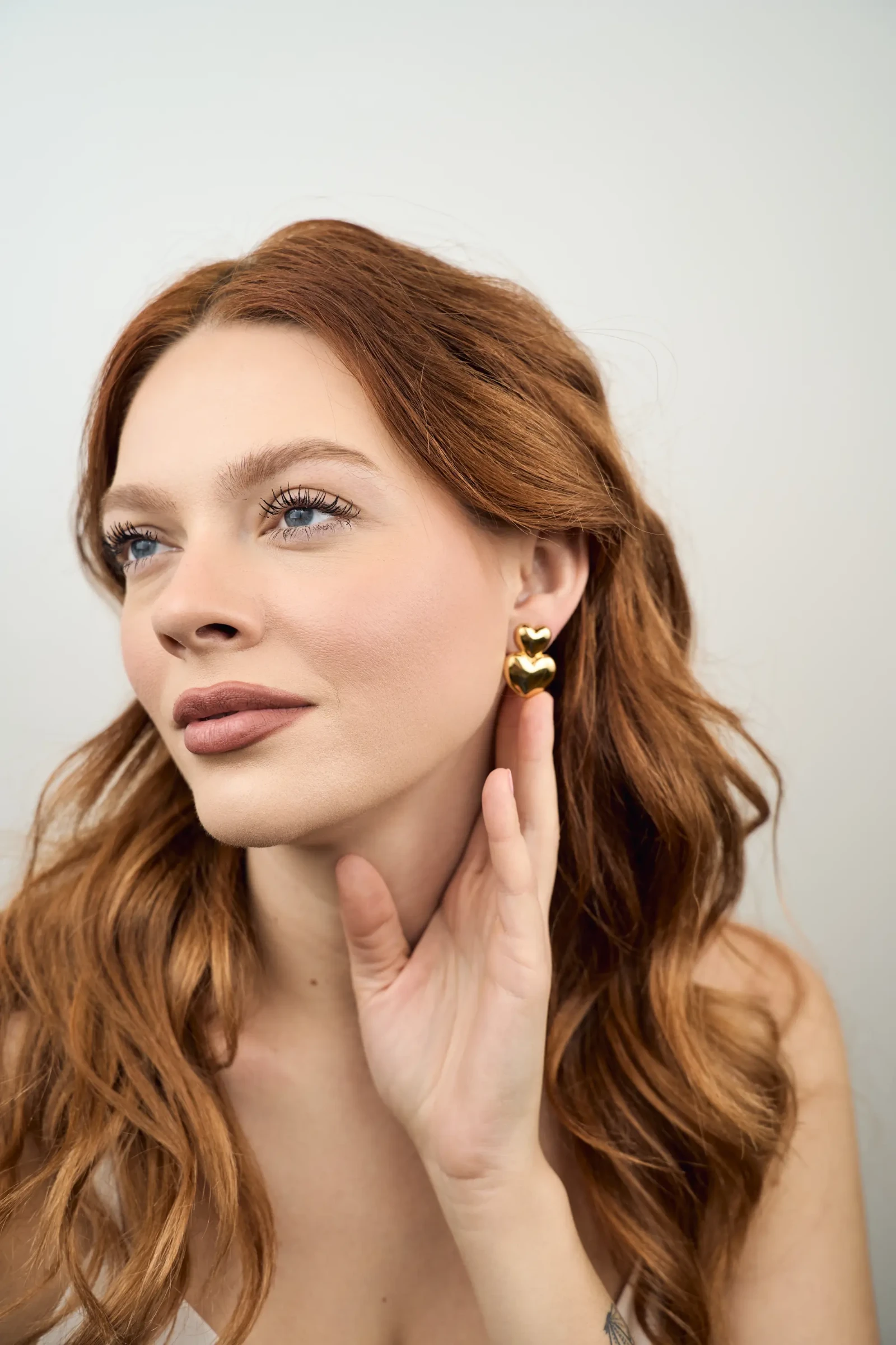 ORECCHINI DOPPIO CUORE