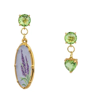 Orecchini Linea Bloom Collection Modello Green Lavi