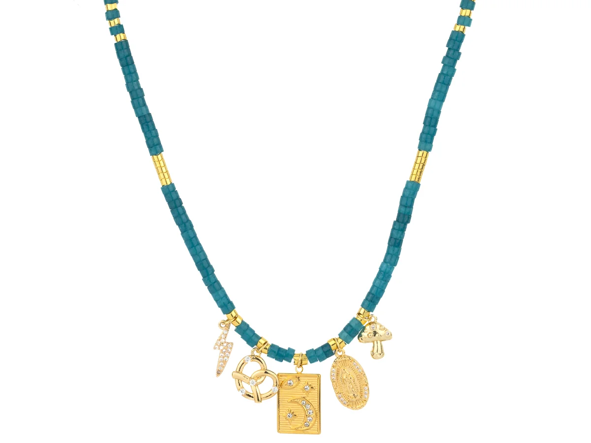 Collana Linea Mystic Green