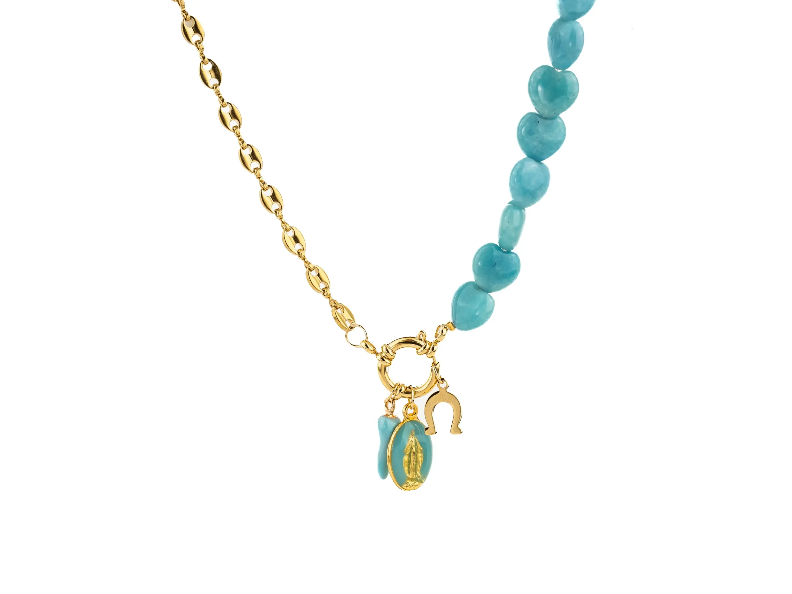 Collana Linea Good Luck, Blue