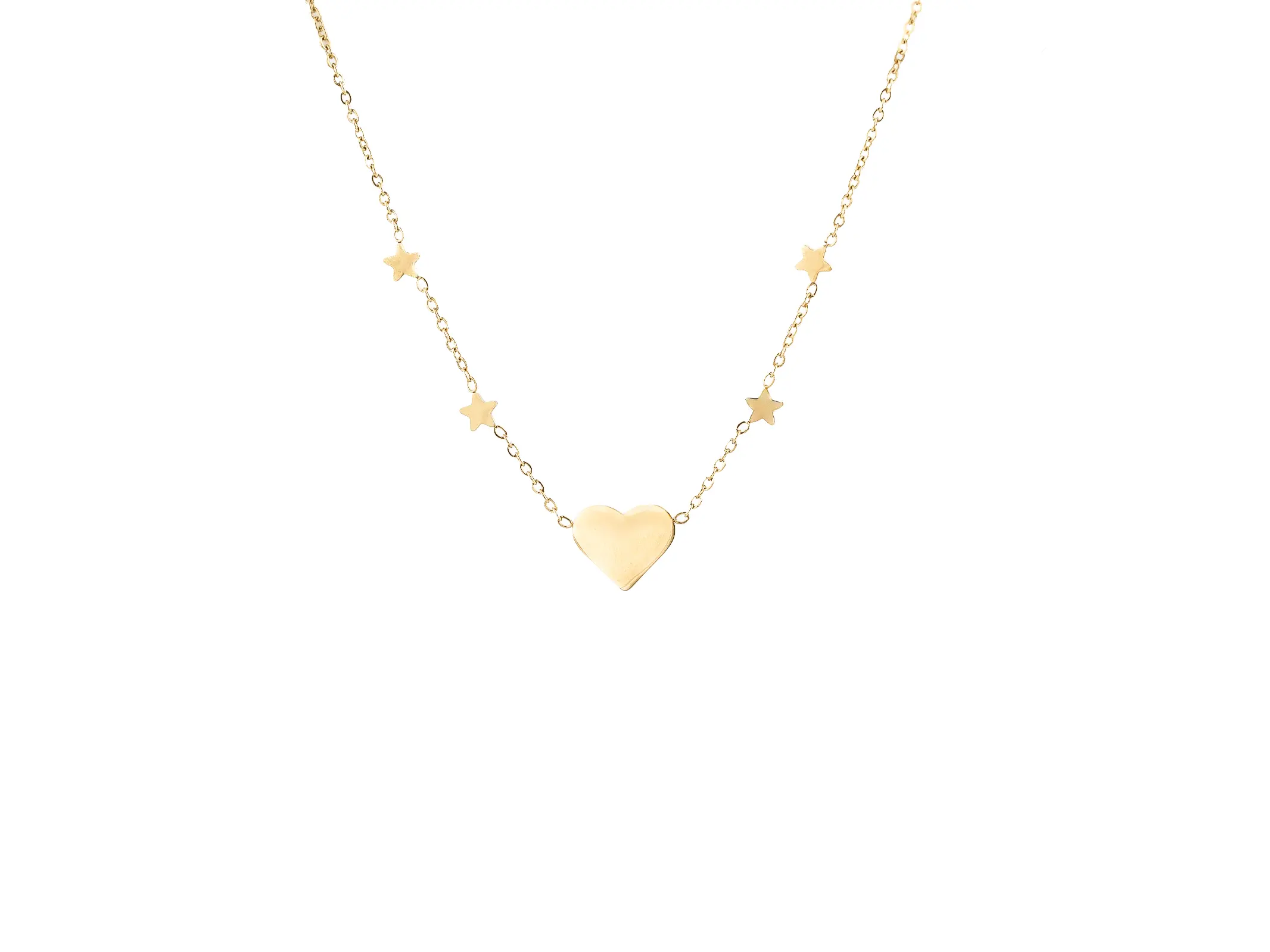 Collana Cuore Stellato