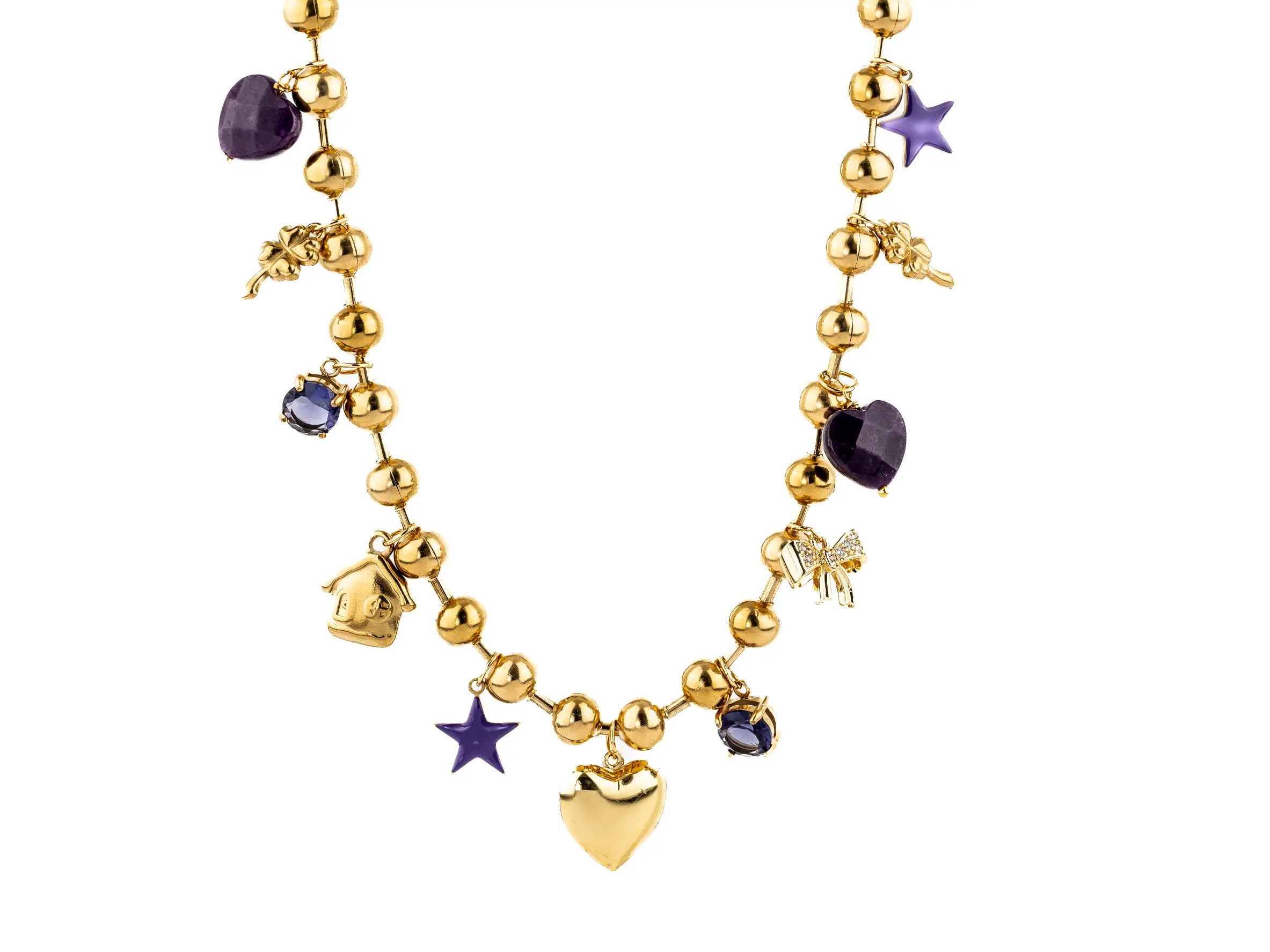 Collana Violet Linea Bubble