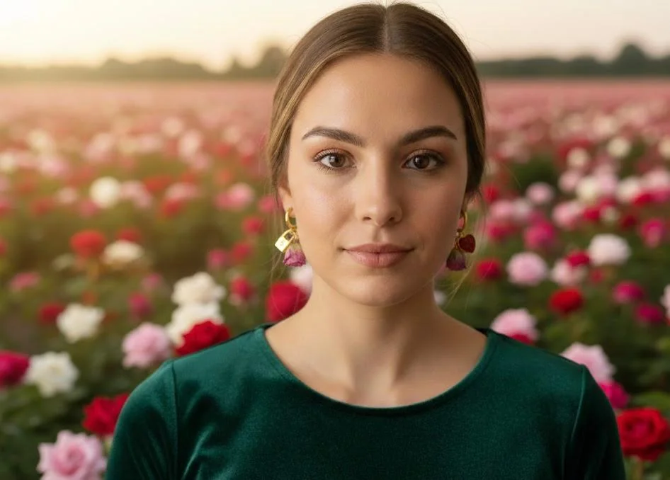 ORECCHINI ETERNA RED