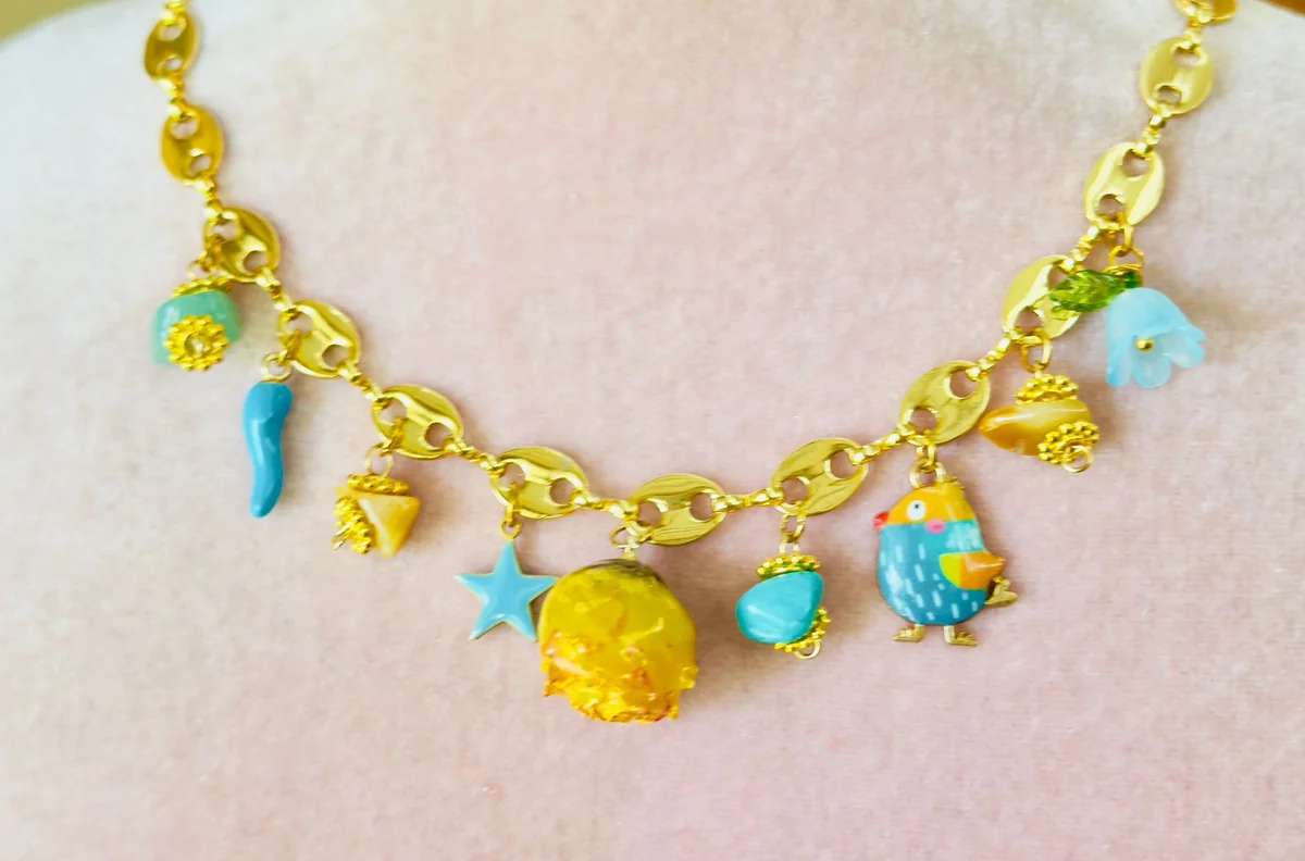 LINEA ETERNA – Yellow con Catena Marinara