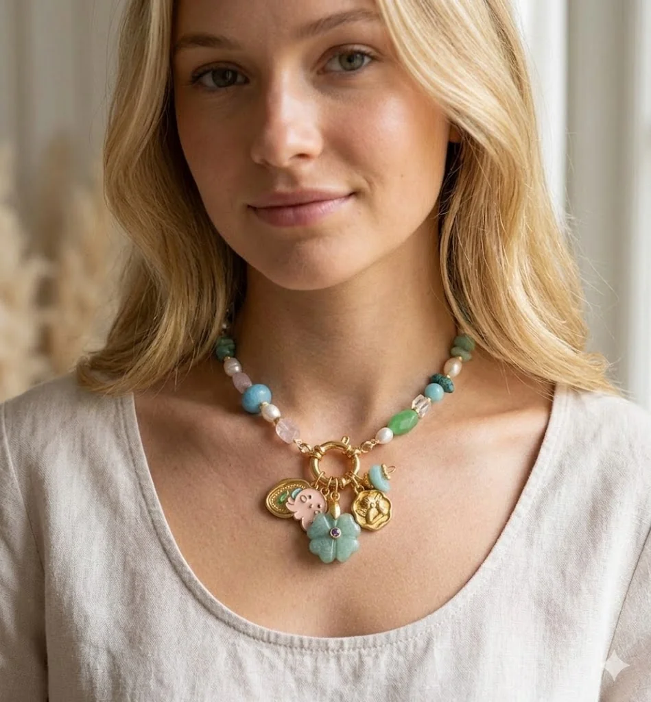 Collana Gioia – Un’Esplosione di Colore e Charme