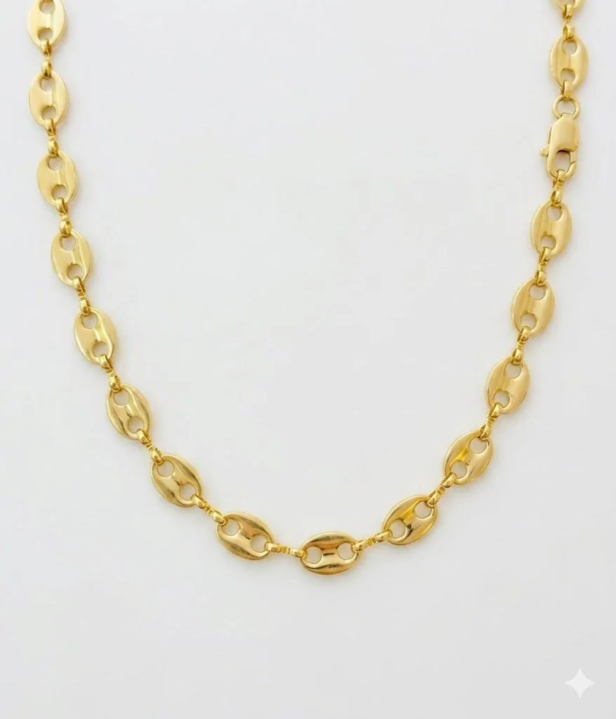 Collana Catena Marinara – Essential Steel Gold