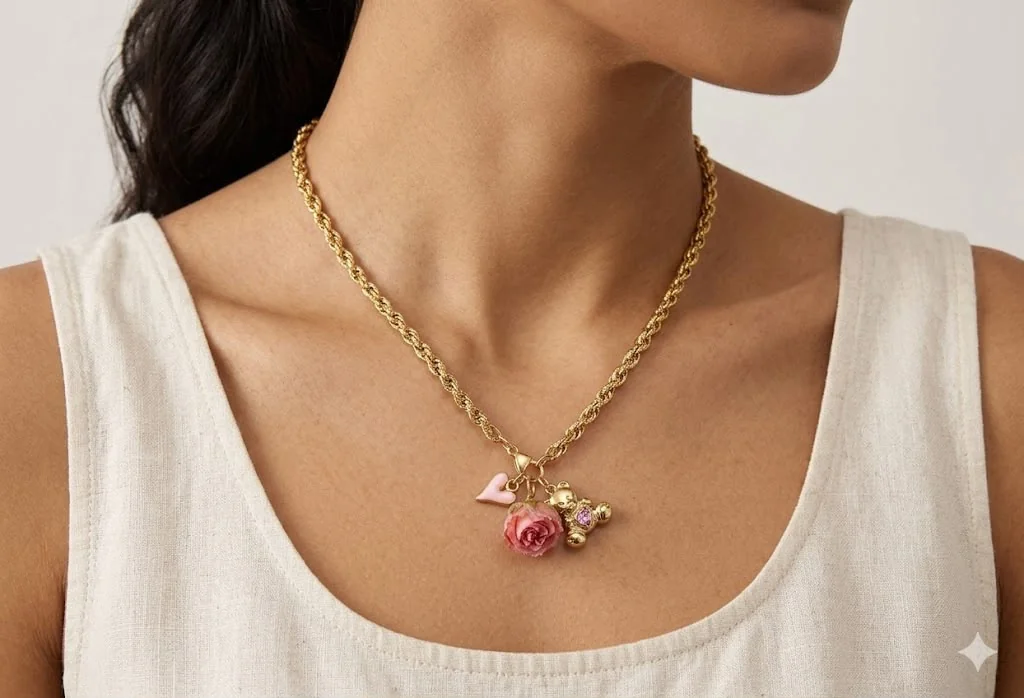 Collana Eterna: La bellezza della natura, sospesa nel tempo - immagine 9