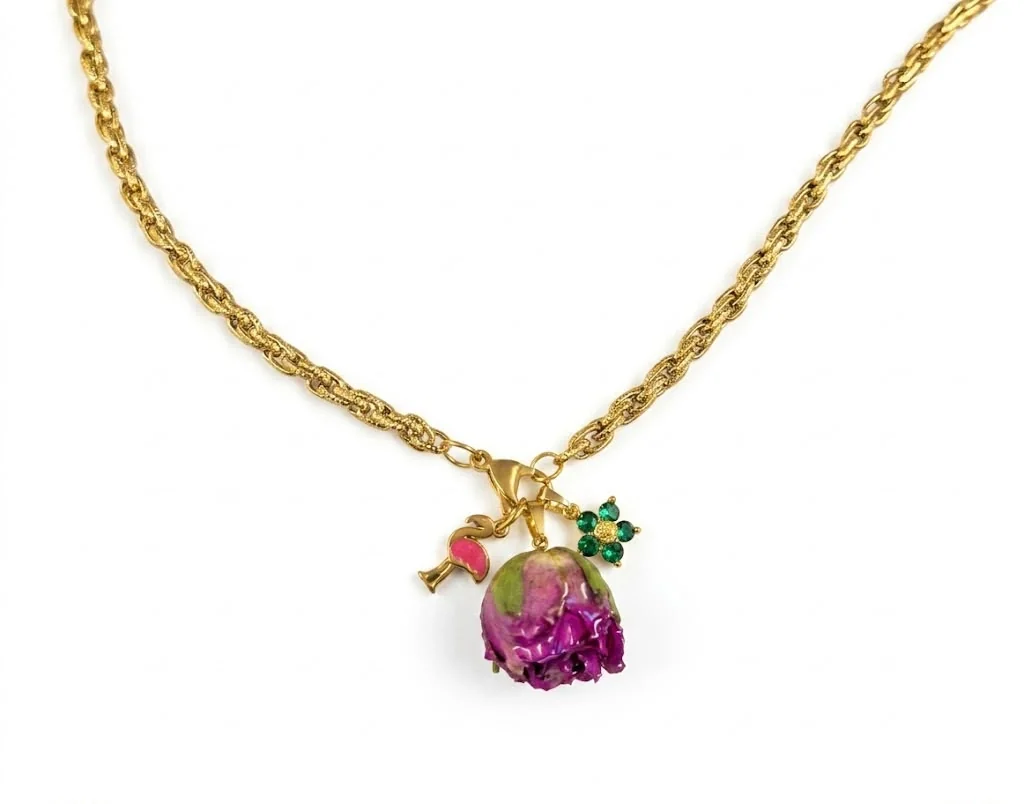 Collana Eterna: La bellezza della natura, sospesa nel tempo - immagine 8