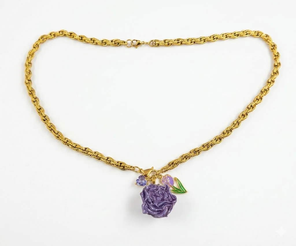 Collana Eterna: La bellezza della natura, sospesa nel tempo - immagine 6