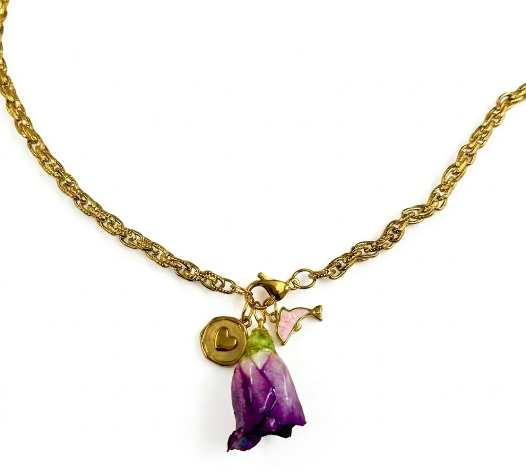 Collana Eterna: La bellezza della natura, sospesa nel tempo - immagine 5